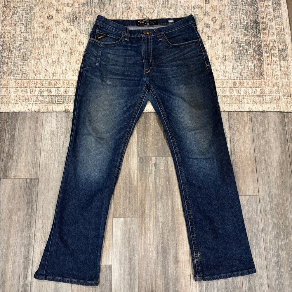 Ariat rebar relaxed bootcut jeans 36/34